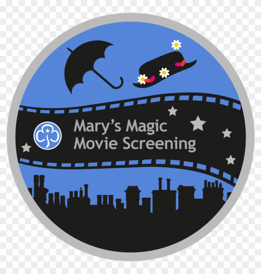 Mary Poppins Returns Badge Clipart