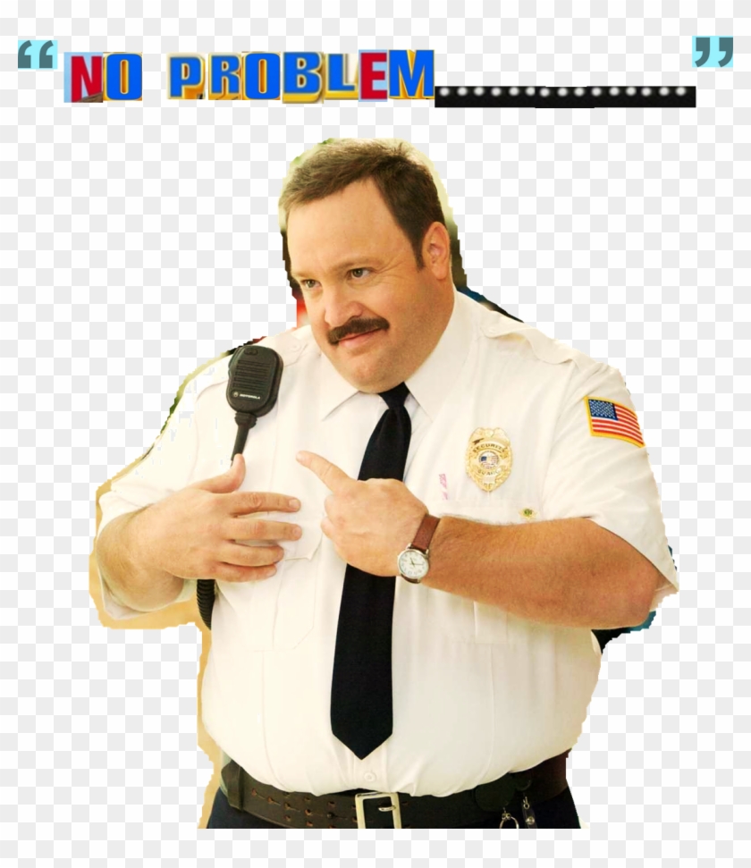 B4 U Wreck Urself - Paul Blart Mall Cop Clipart #1995566