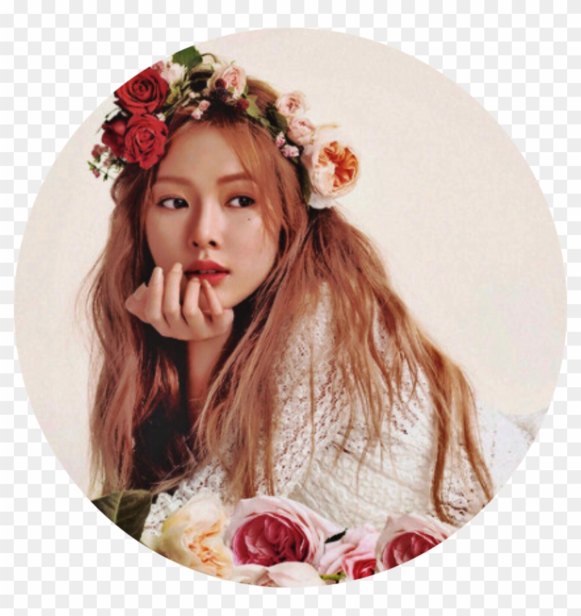 Hyuna X Beige Aesthetic Icons~ - Hyuna Perfil Clipart