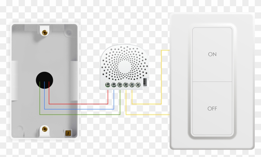 Nano Dimmer Wiring@2x - Aeotec Nano Switch Wiring Clipart #1995656