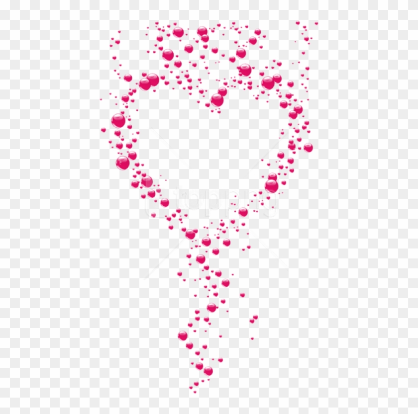 Free Png Transparent Pink Bubble Heart Png - Hearts Bubbles Clipart