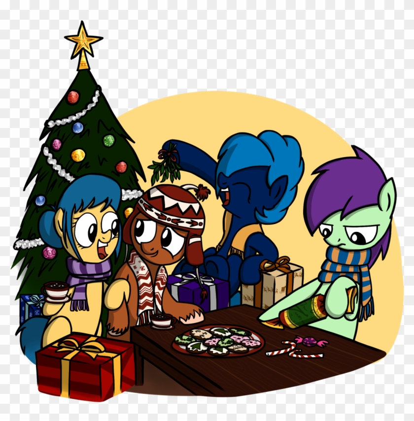 Merry Christmas From All Of Us At Buck - Cartoon Clipart #1995872