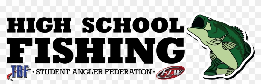 High School Fishing Logo - High School Bass Fishing Flw Clipart #1995968