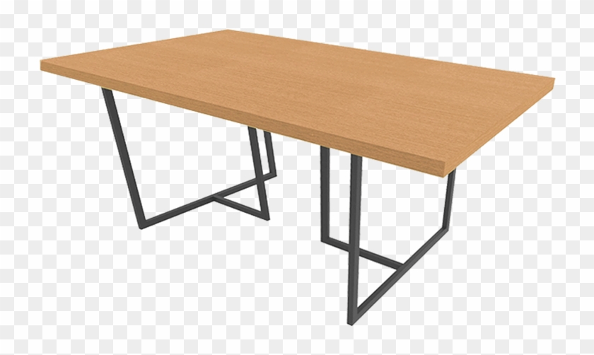 Mesa Hyuna Retangular Pequena Natural - Table À Manger Chevron Clipart