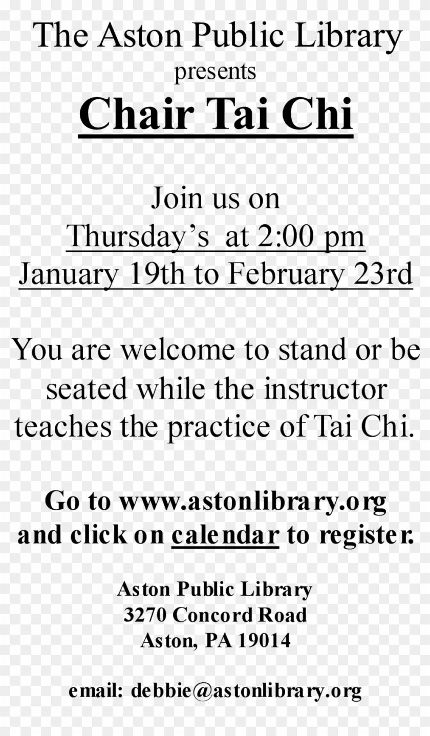 Free Chair Tai Chi Classes Sign Up Now - Chair Taichi Clipart #1996183