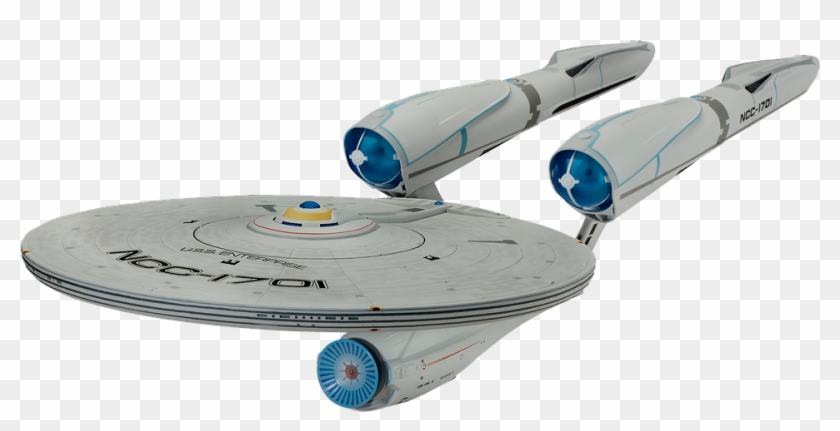 Spaceship, Model, Isolated, Enterprise, Science Fiction - Космический Корабль Пнг Clipart #1996246