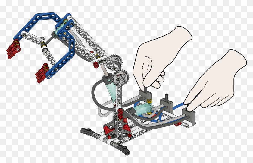 Diy Lego Robot Arm Clipart #1996641