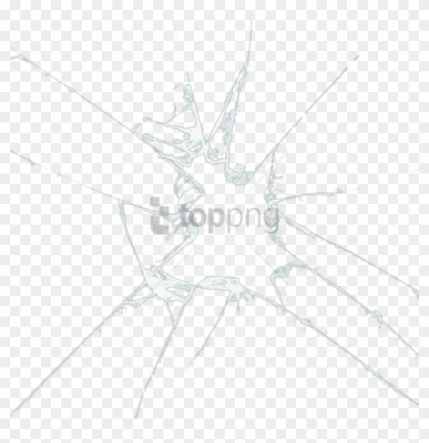 Free Png Cracked Glass Effect Png Png Image With Transparent - Broken Glass Photoshop Clipart #1996893