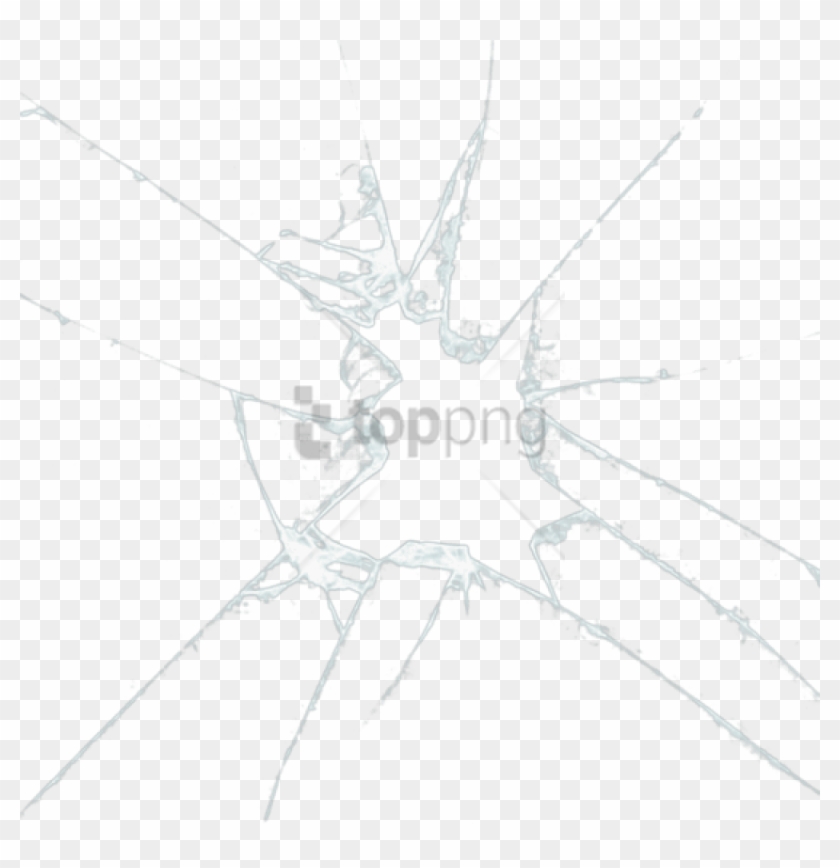 Free Png Cracked Glass Effect Png Png Image With Transparent - Broken Glass Photoshop Clipart