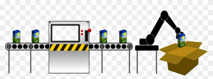 Conveyor System Conveyor Belt Factory Assembly Line - Conveyor Belt Factory Icon Clipart
