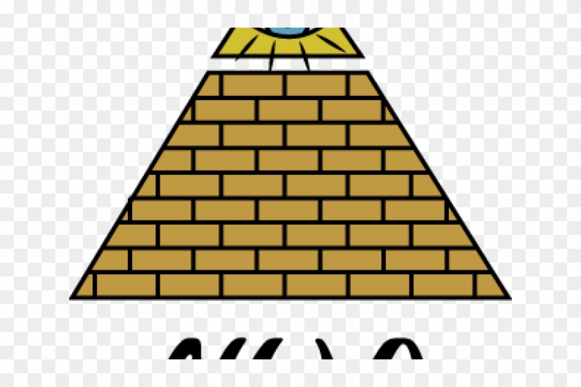 Illuminati Clipart Pyramid - New World Order Clipart - Png Download