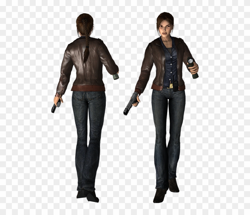 Lara Croft Silent Hill - Silent Hill Character Png Clipart #1997082