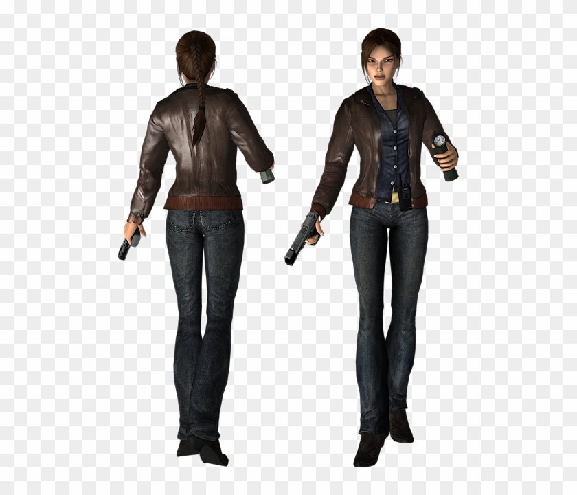 Lara Croft Silent Hill - Silent Hill Character Png Clipart