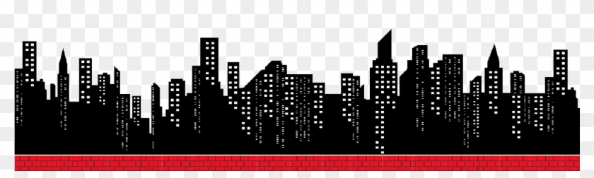 City Scape Only - Skyline Clipart #1997390