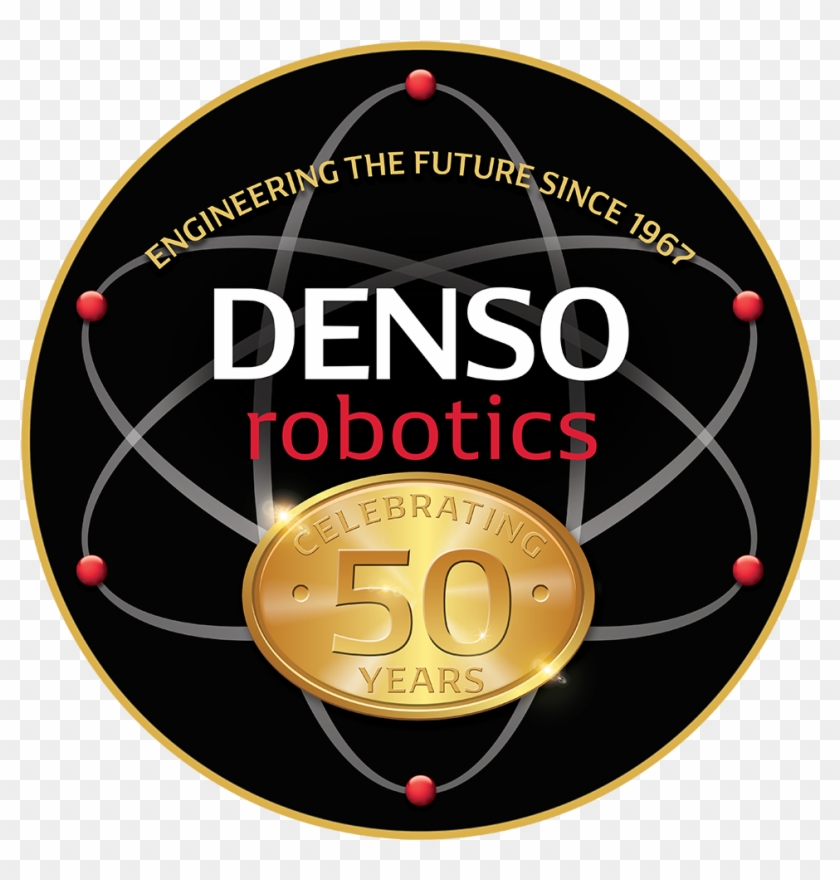 Celebrating 50 Years Of Denso Robotics - Circle Clipart