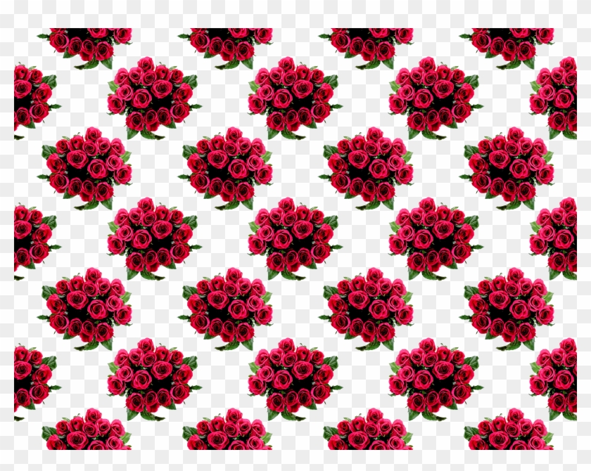 This Free Icons Png Design Of Roses Pattern - Floral Design Clipart
