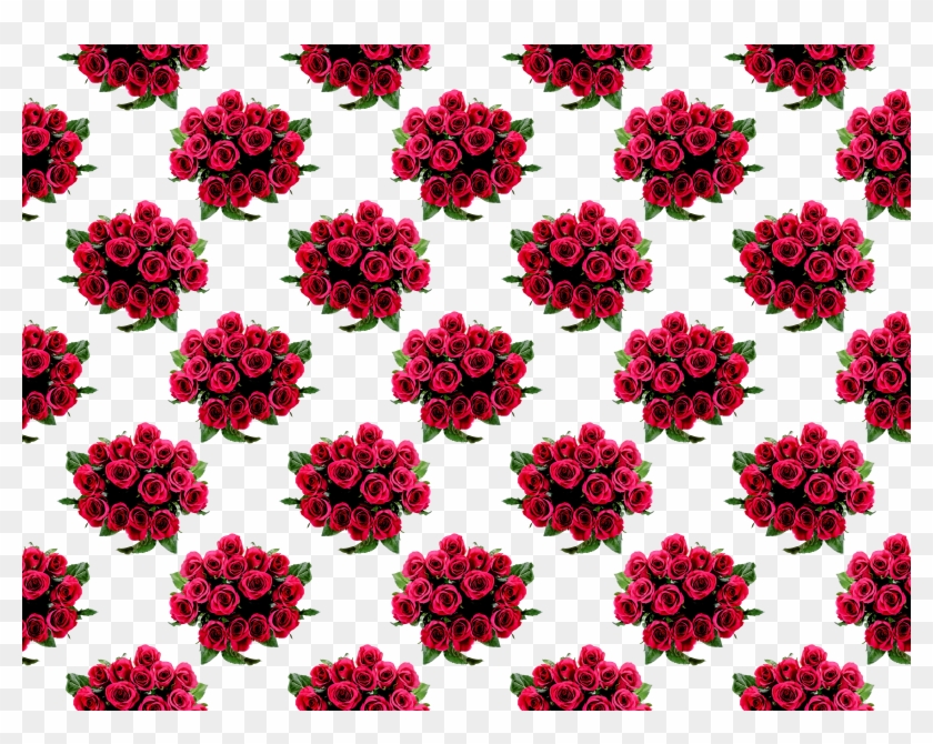This Free Icons Png Design Of Roses Pattern - Floral Design Clipart #1997740