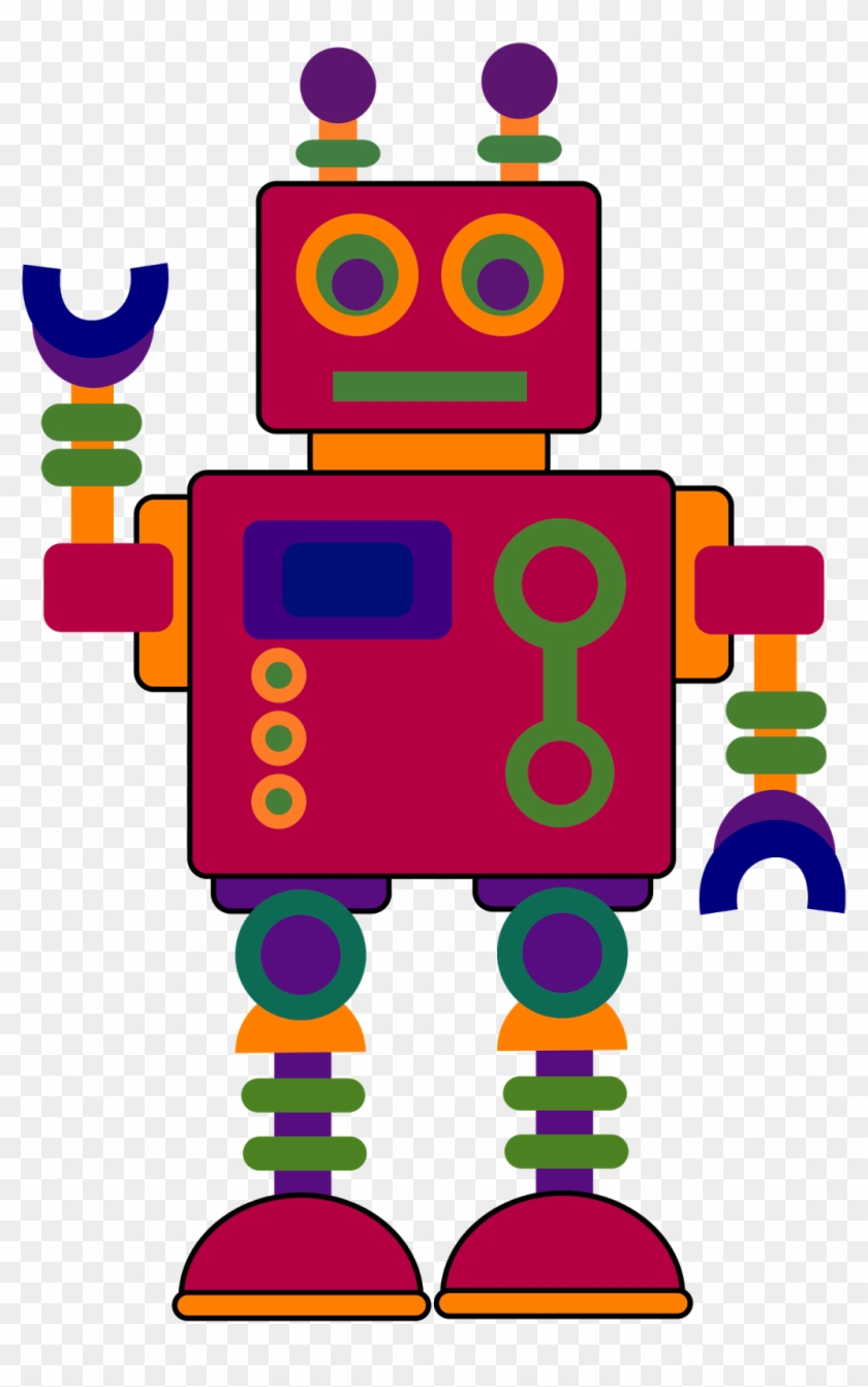 Clip Art Robot - Clip Art Of Robots - Png Download