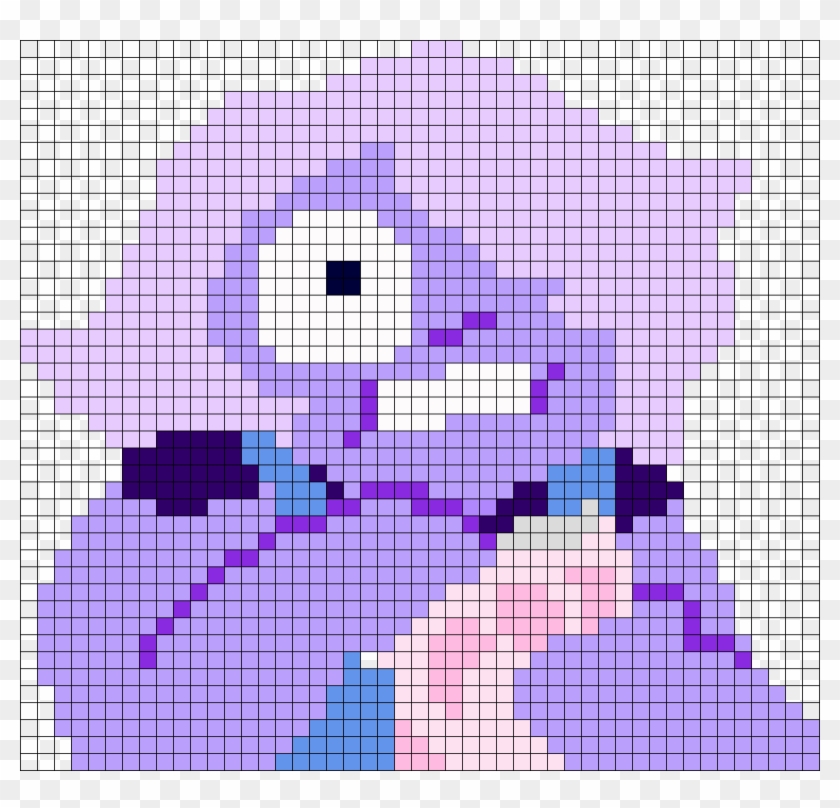 Amethyst Steven Universe Perler Bead Pattern / Bead - Steven Universe Pixel Art Clipart #1998436