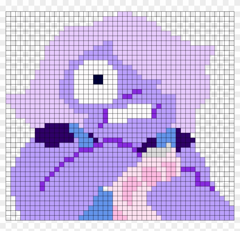 Amethyst Steven Universe Perler Bead Pattern / Bead - Steven Universe Pixel Art Clipart