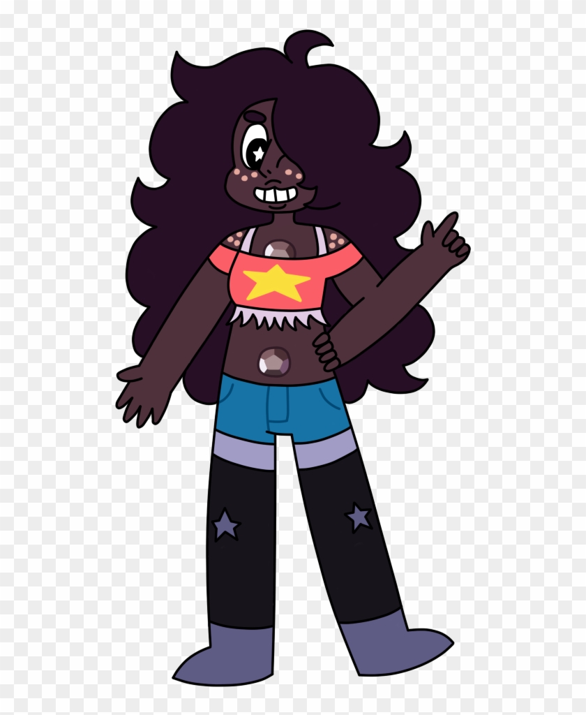 Fanarti Tried Drawing A Steven Connie Amethyst Fusion - Cartoon Clipart #1998470