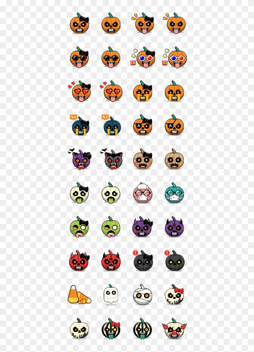 Halloween Emoji Meme - Tiger And Bunny Stickers Clipart #1998522
