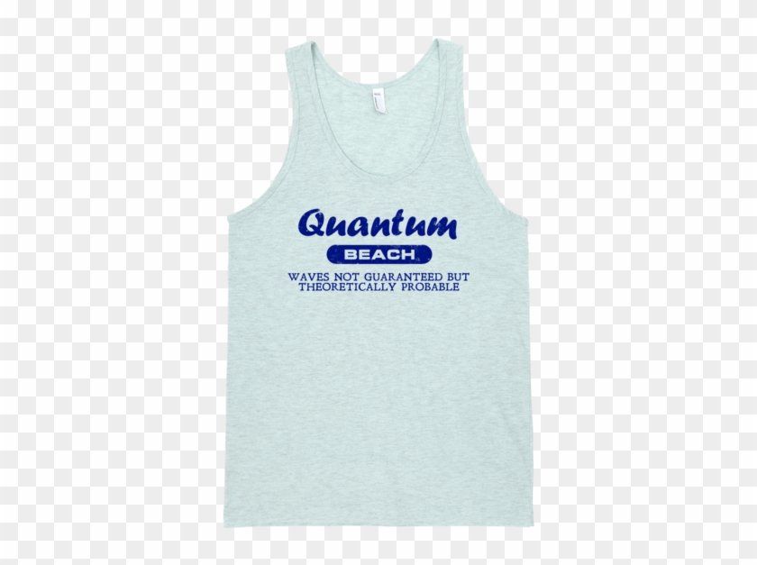 Quantum Beach Waves Not Guaranteed But Theoretically - Active Tank Clipart