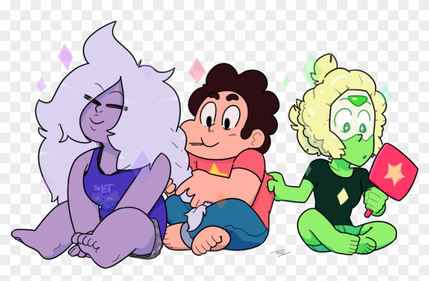 Amethyst Steven Universe Peridot - Peridot Discount Super Villain Clipart