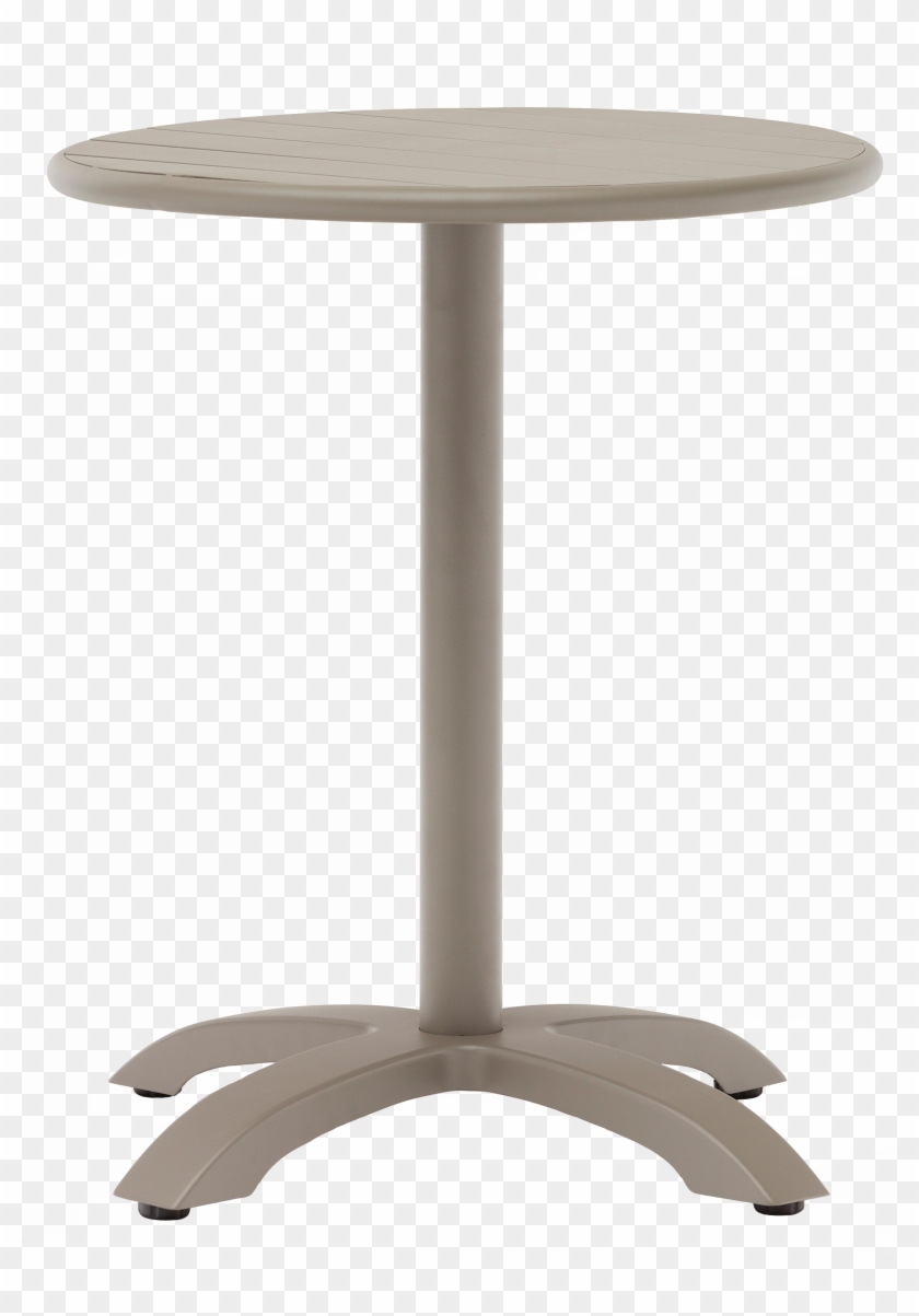 Aluminum Round Table Top With Base Champagne Finish Clipart #1998820