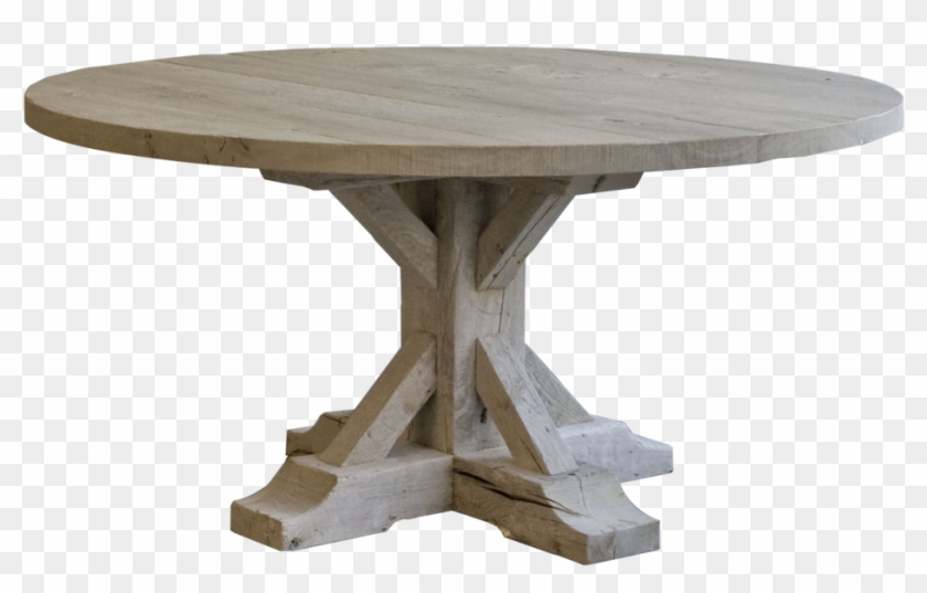 Hugo Round Dining Table Round Farmhouse Table Tables - Outdoor Table Clipart