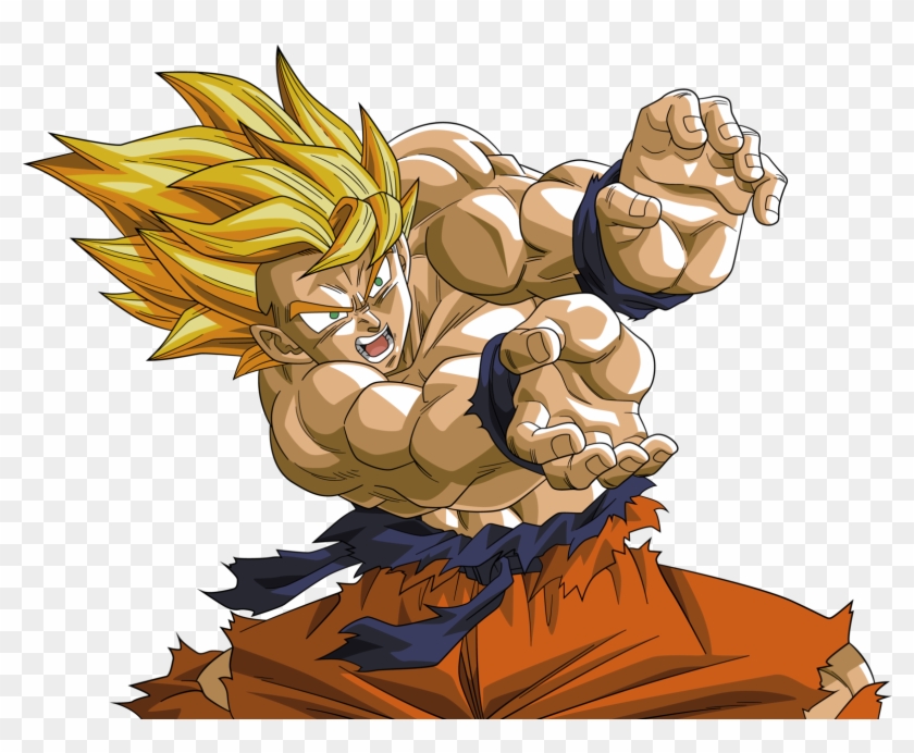 Goku Kamehameha Images In Collection Page Png Dbz Kamehameha - Dbz Goku Kamehameha Clipart