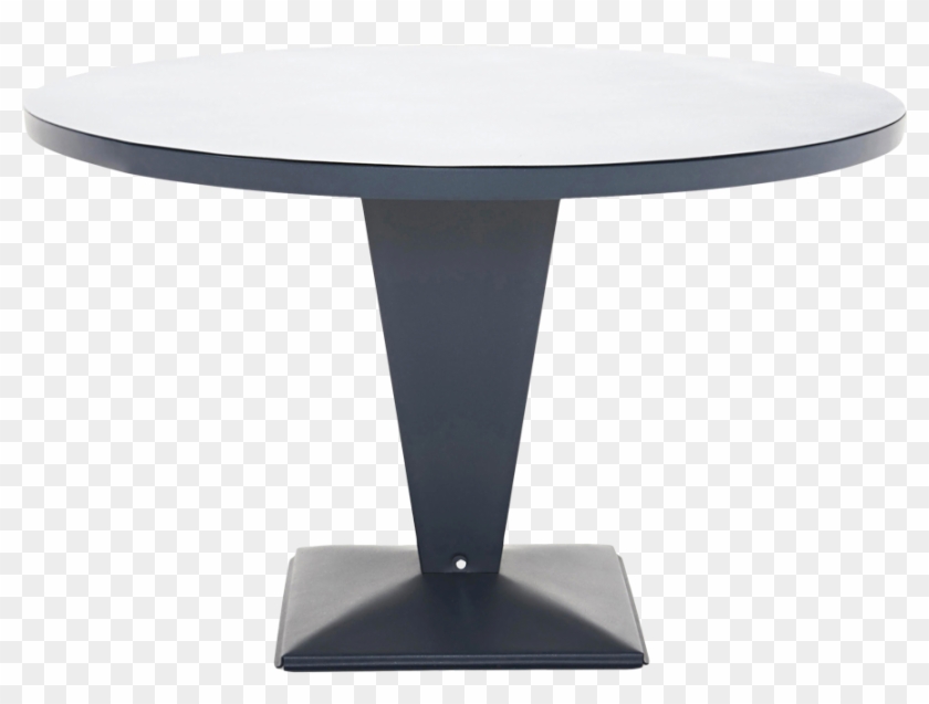 Tolix Pedestal Kub Round Table 110cm - Coffee Table Clipart #1999207