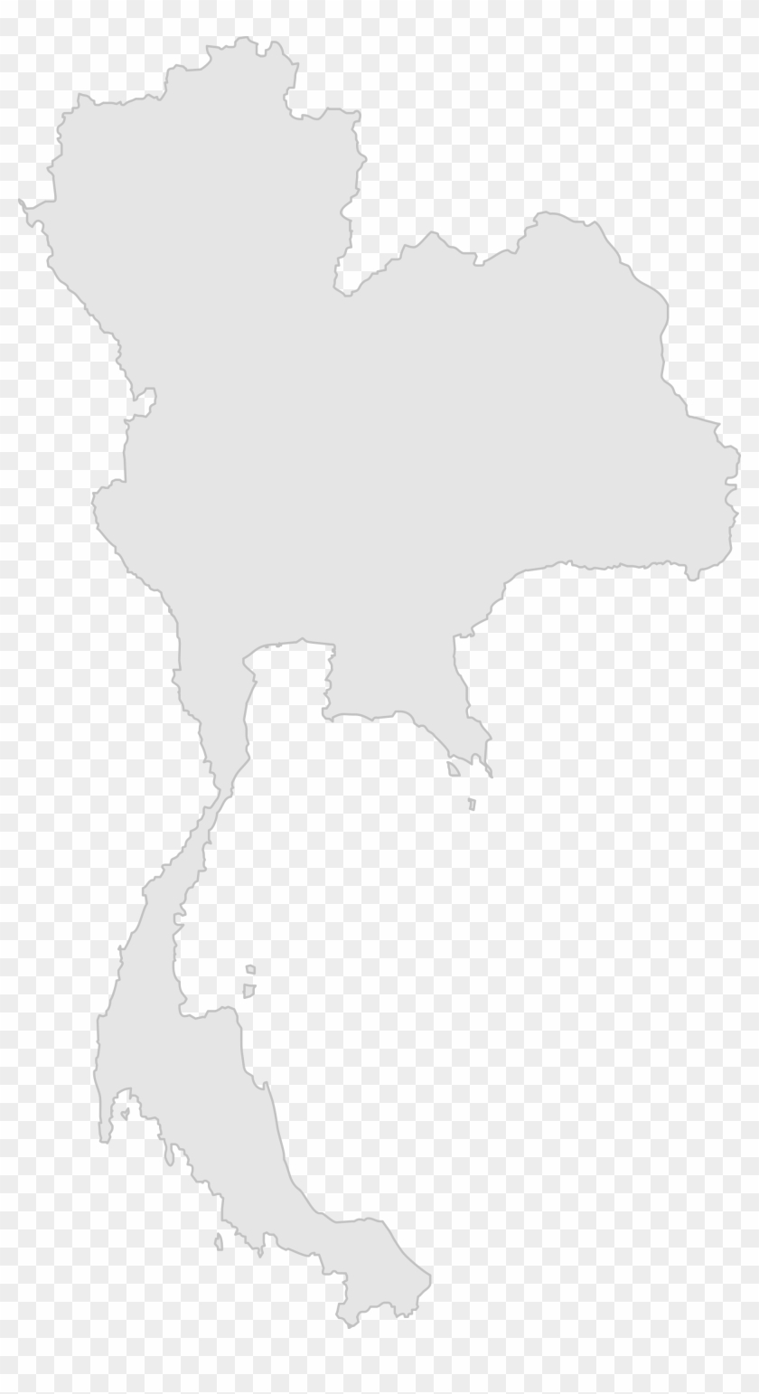 The Emoji Movie Png - Thailand Map Outline Png Clipart #1999516