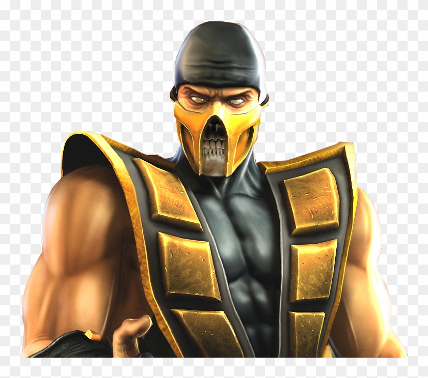 Scorpion Es Un Personaje De La Saga De Videojuegos - Scorpion Mortal Kombat 5 Clipart
