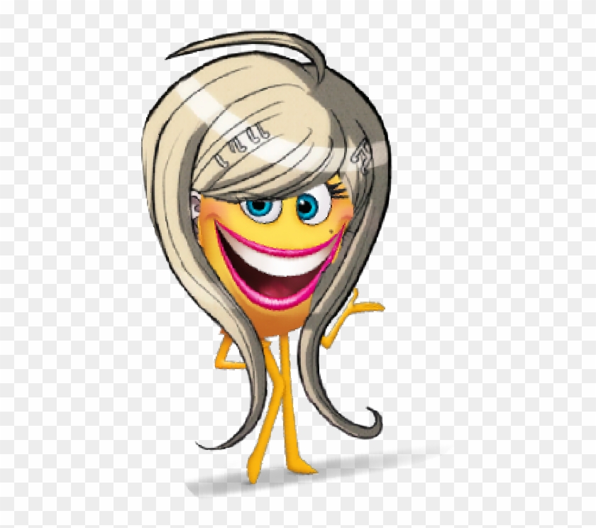 Ndrv3 Drv3 Kaede Akamatsu Emoji Movie Smiler - Cartoon Clipart