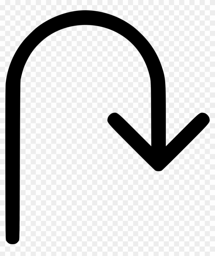 Turn Right Back Arrow Comments - Turn Back Arrow Clipart