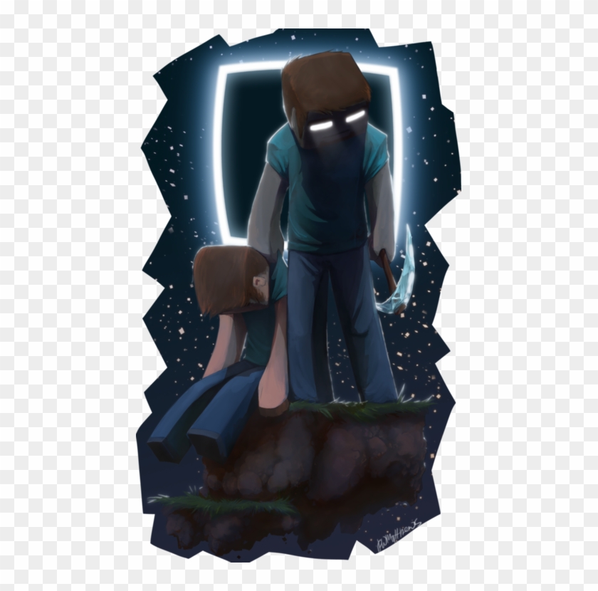 Cool Minecraft Herobrine Fan Art