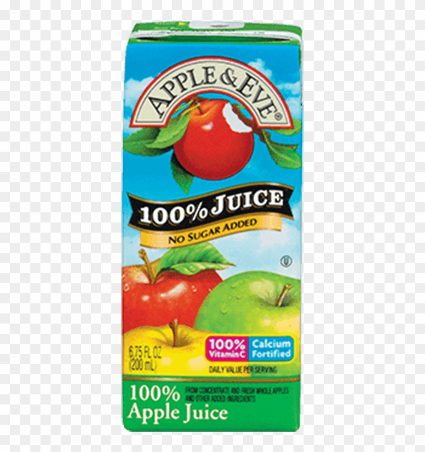 100% Juice Boxes - Apple And Eve Apple Juice Clipart