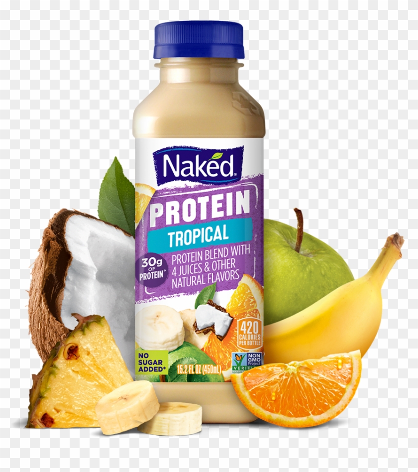 Naked Juice , Png Download - Naked Juice Protein Zone Clipart #1999940
