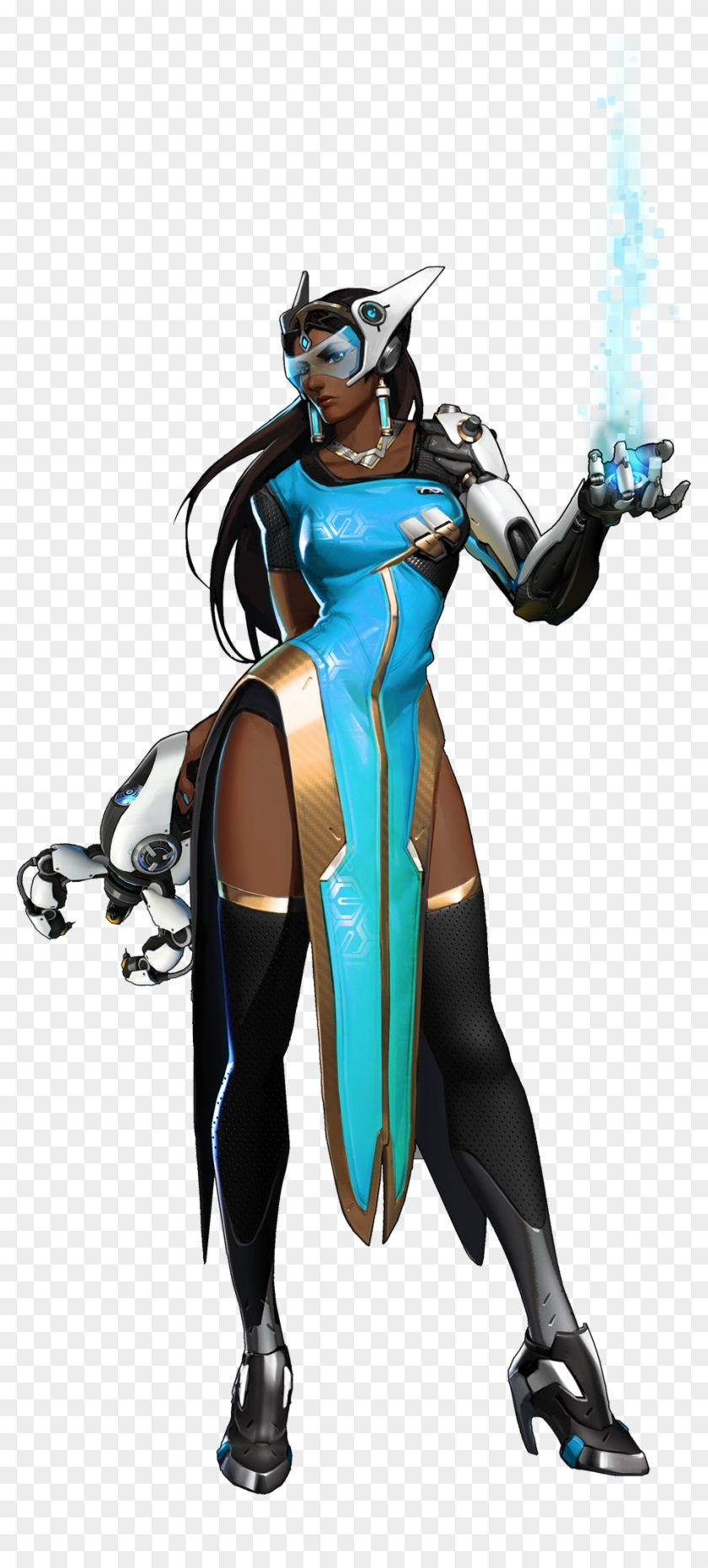 Catwoman Transparent Play Variant - Symmetra Overwatch Clipart