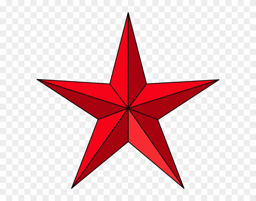 600 X 580 3 - Red Star Clipart #20142