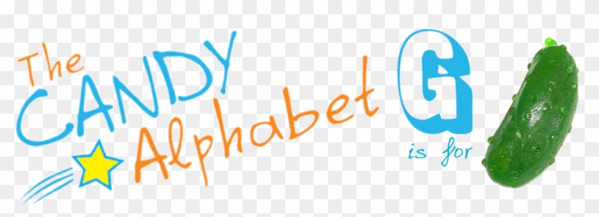 Candy A To Z - Calligraphy Clipart