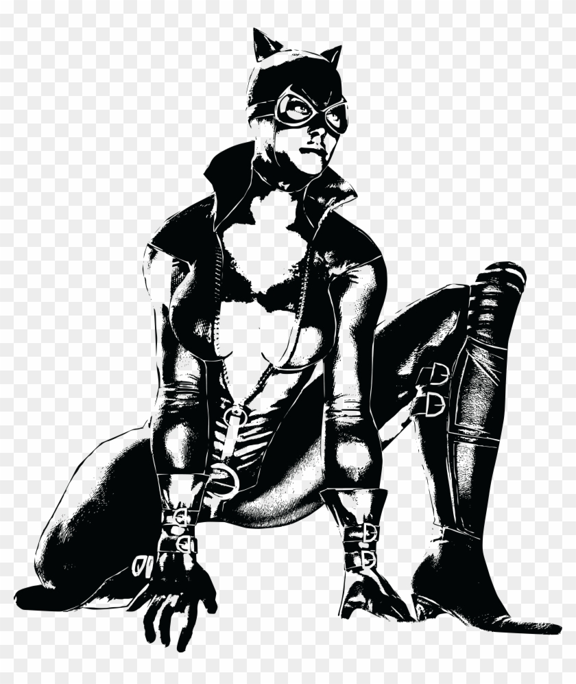 Catwoman Clipart Claw - Cat Woman Clip Art - Png Download #20205