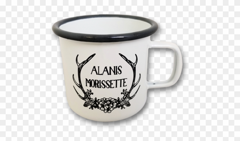 Antlers Campfire Mug - Coffee Cup Clipart #20503