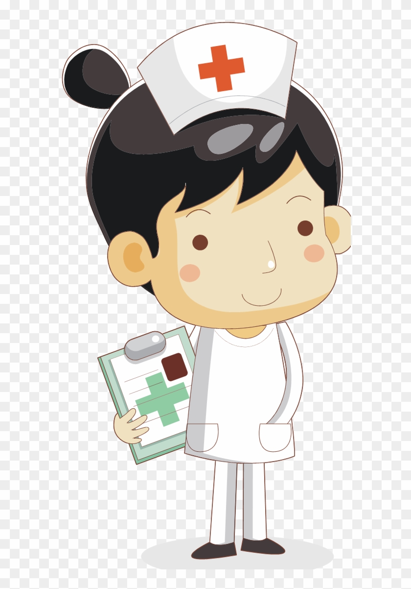 Cartoon Picture Of A Nurse - Student Nurse Cartoon Clipart