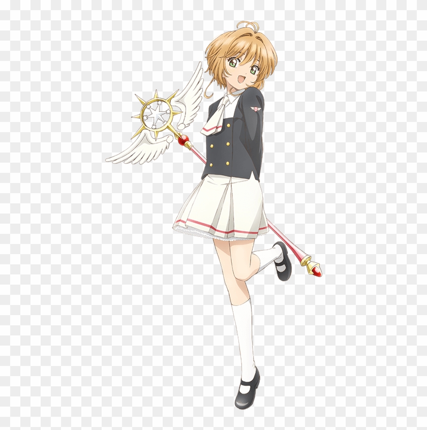 Anime De Cardcaptor Sakura Clear Card Se Estrenará - Sakura Clear Card Cosplay Clipart