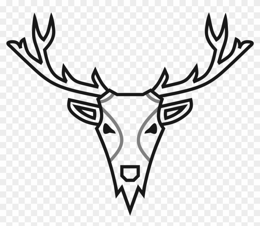 Library Elk Antlers Com Free For - Music Elk Clipart