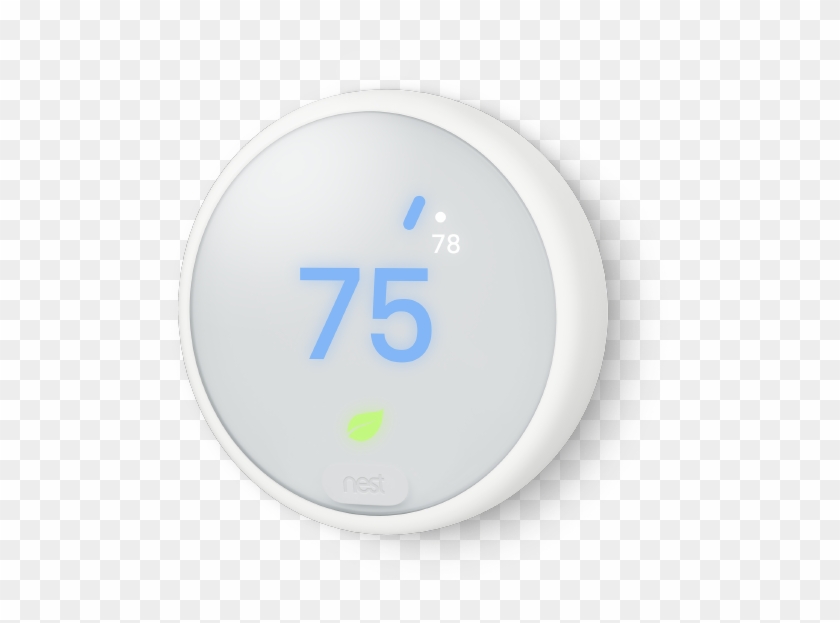 Nest Thermostat E Image - Circle Clipart #20861