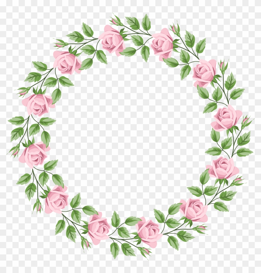 Rose Border Png Clipart #21005