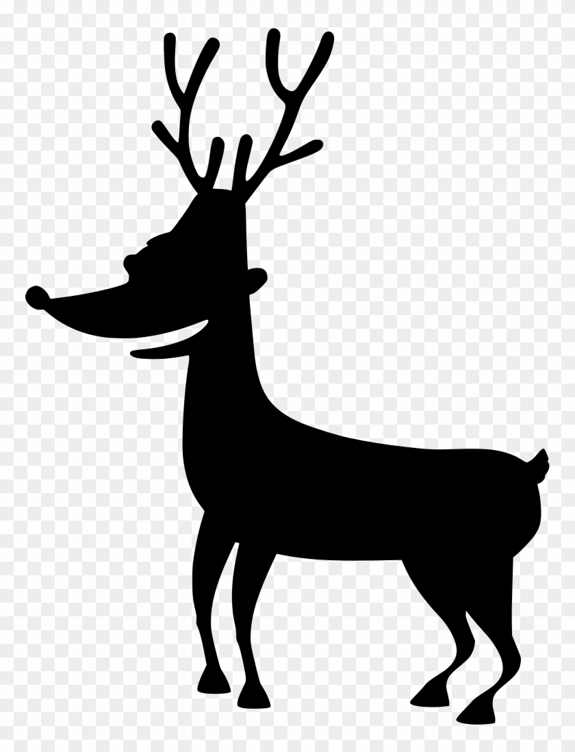 Download Png - Cartoon Reindeer Png Clipart #21193
